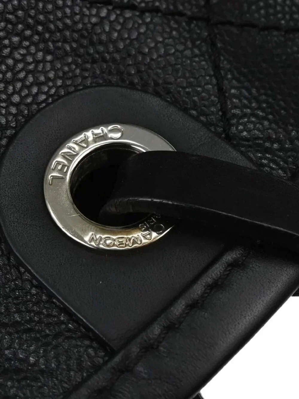 Chanel Black Calfskin On The Road Shopping Fever Tote Bag 168056